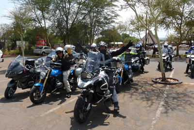 African Panorama Motorcycle Tour in Africa Day 1