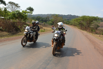 Heart of Africa Motorcycle Tour in Africa Day 7