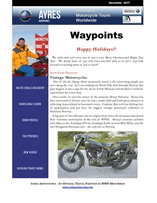 Waypoints December 2017
