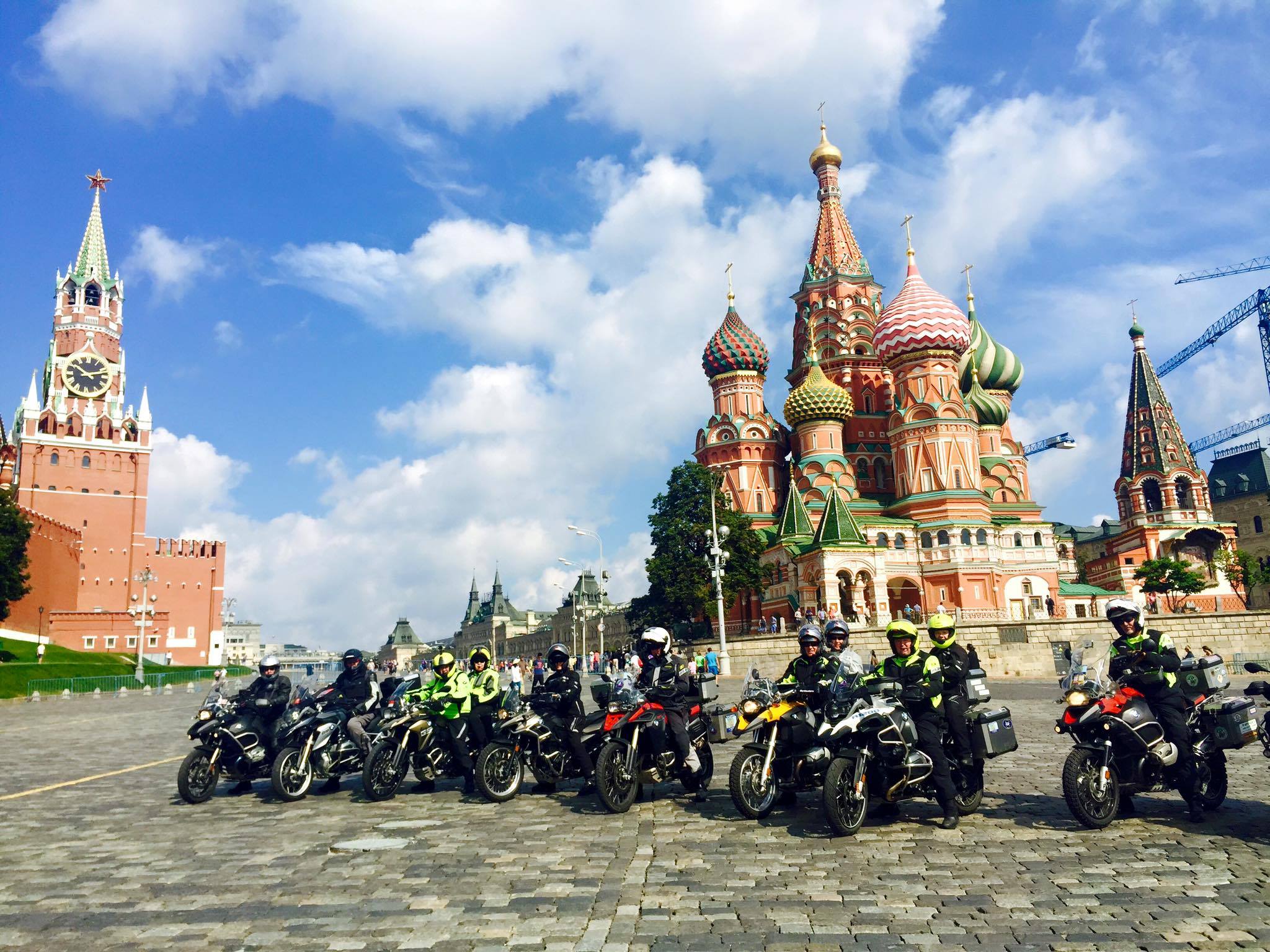 Motorcycle Riding in Moscow