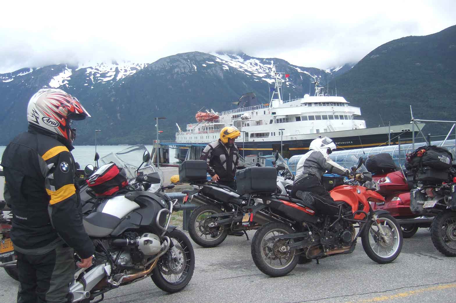 Ferry crossing of the Yukon River