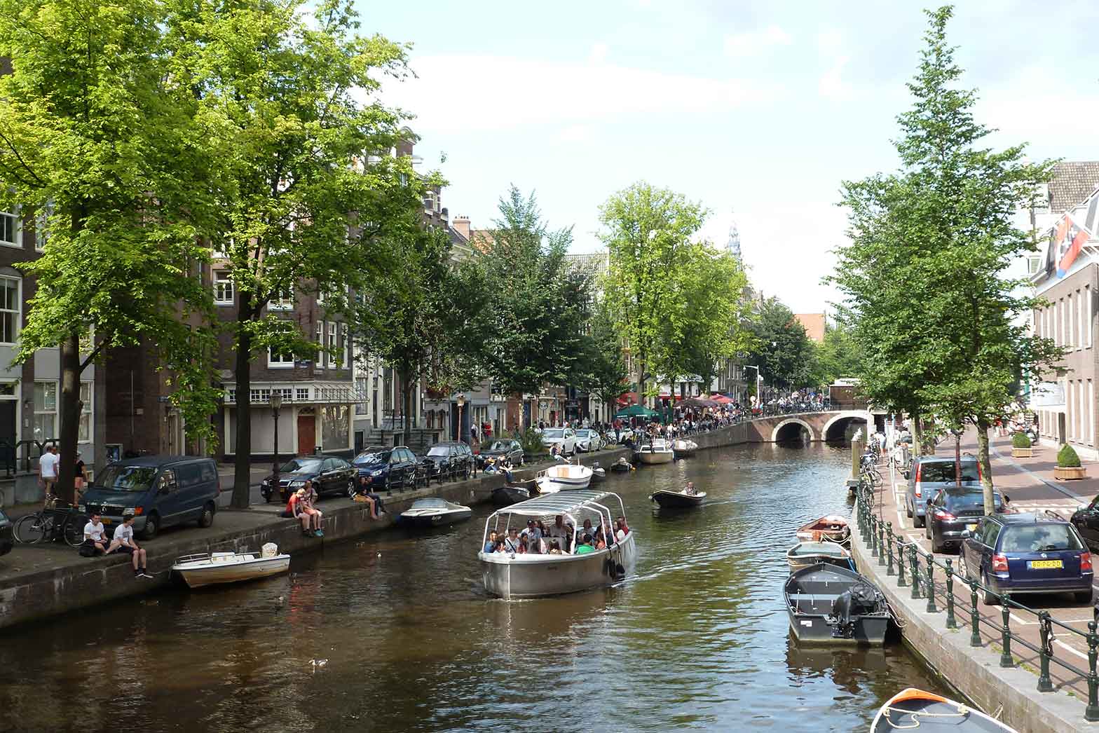 Canals of Amsterdam, the Netherlands