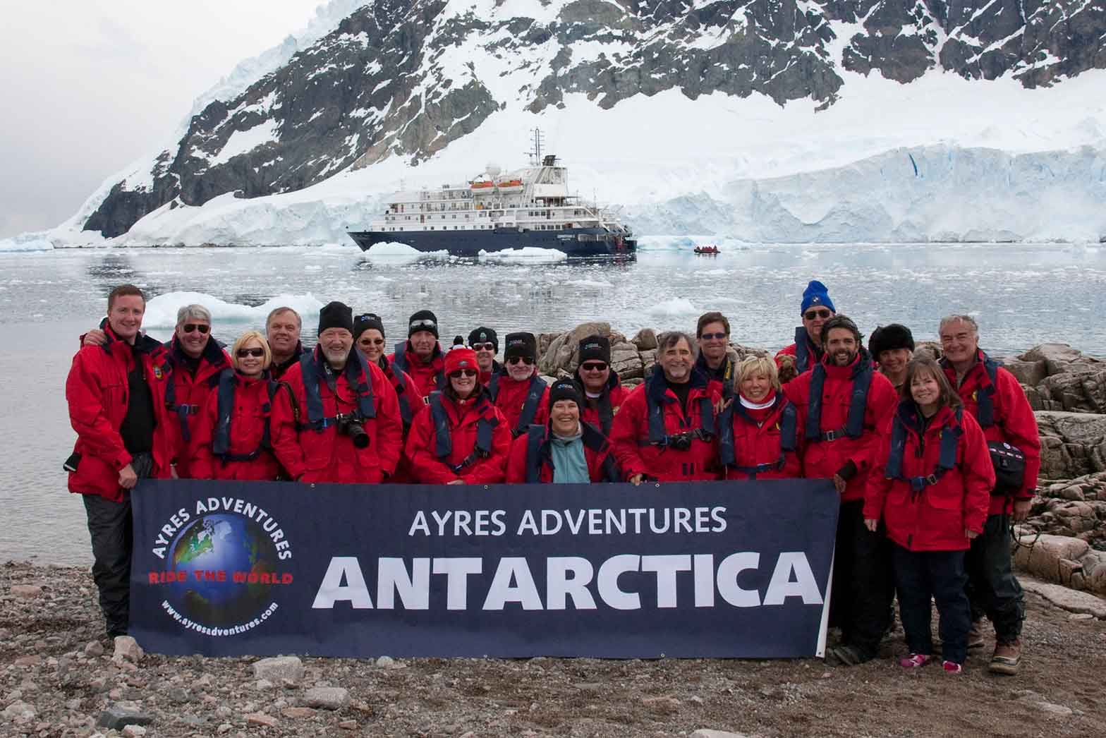 Ayres Antarctic Adventures 2009, Antarctica Adventure