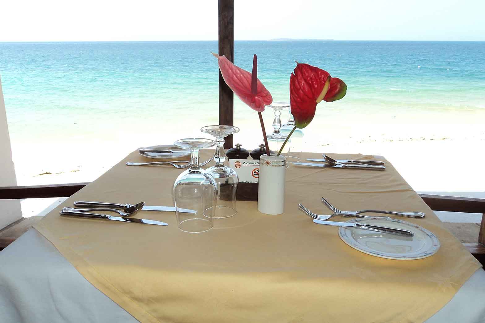 Dining on Zanzibar