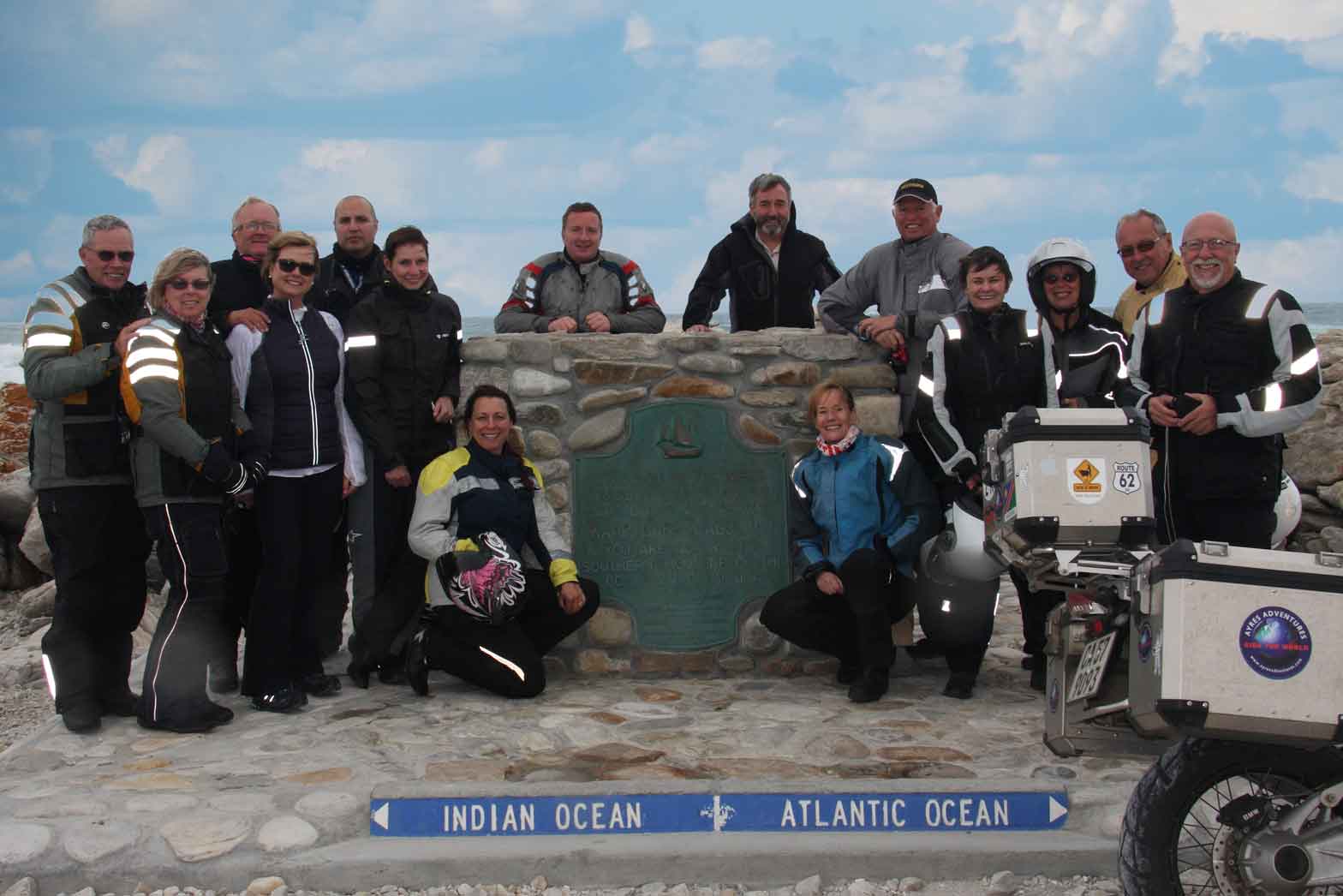 Group at Cape L’Agulhas, South-Africa