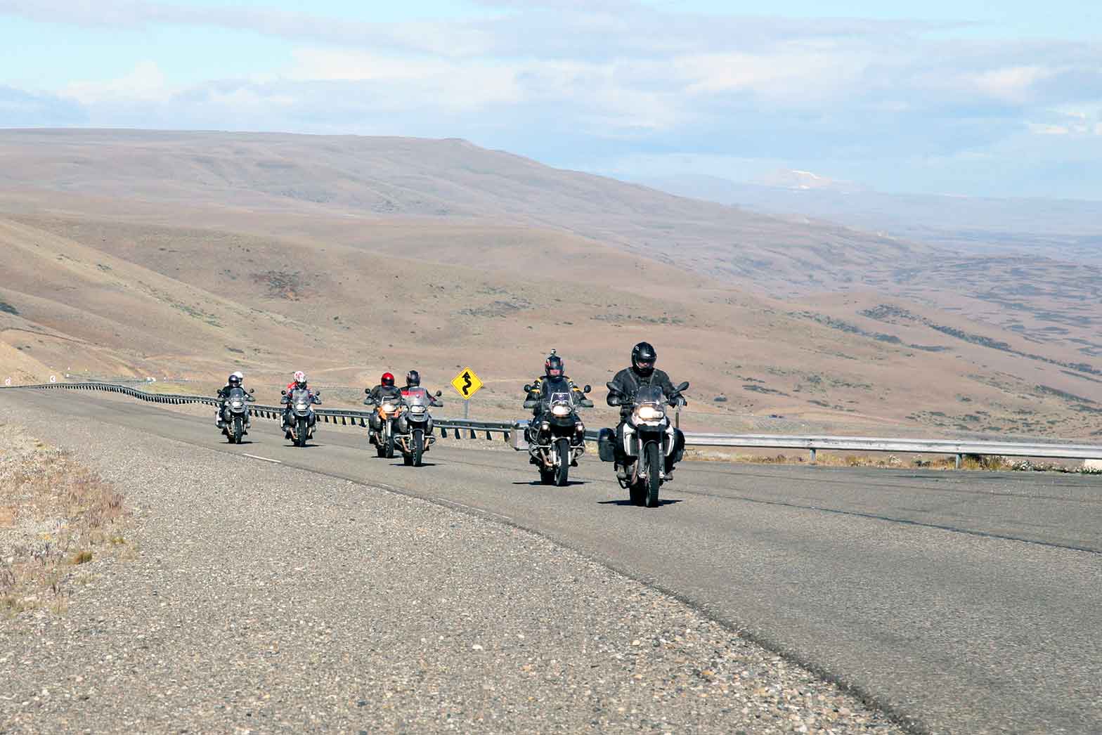 Riding the roads of Patagonia