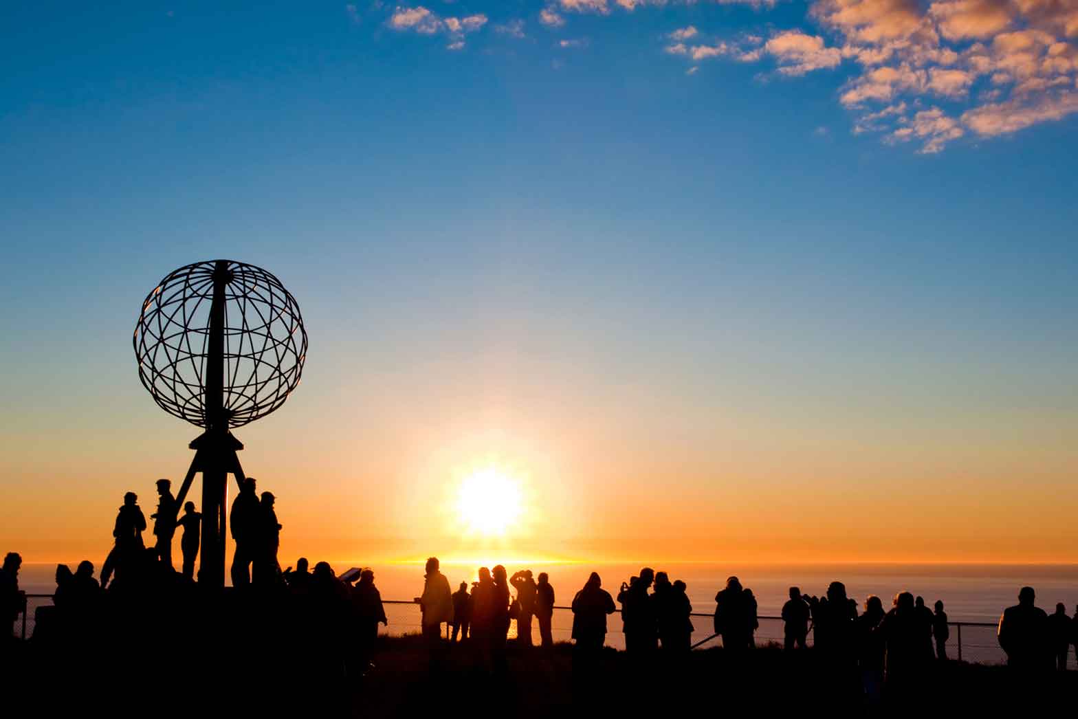 Sunset at the North Cape