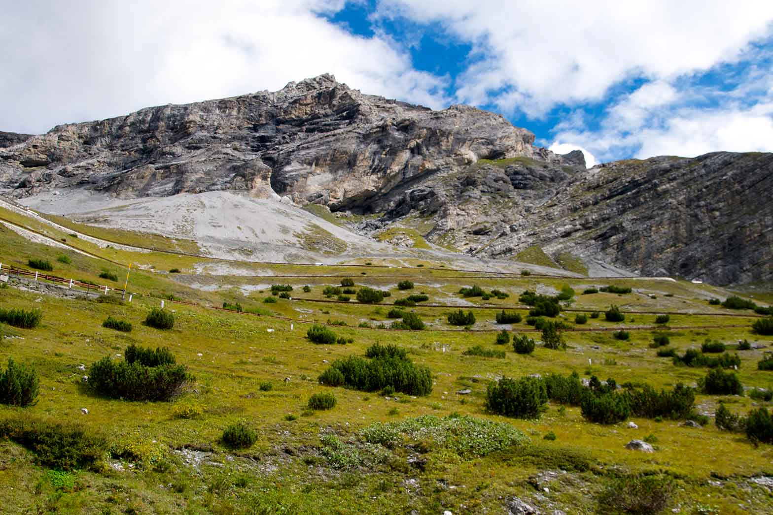 The Dolomites landscape