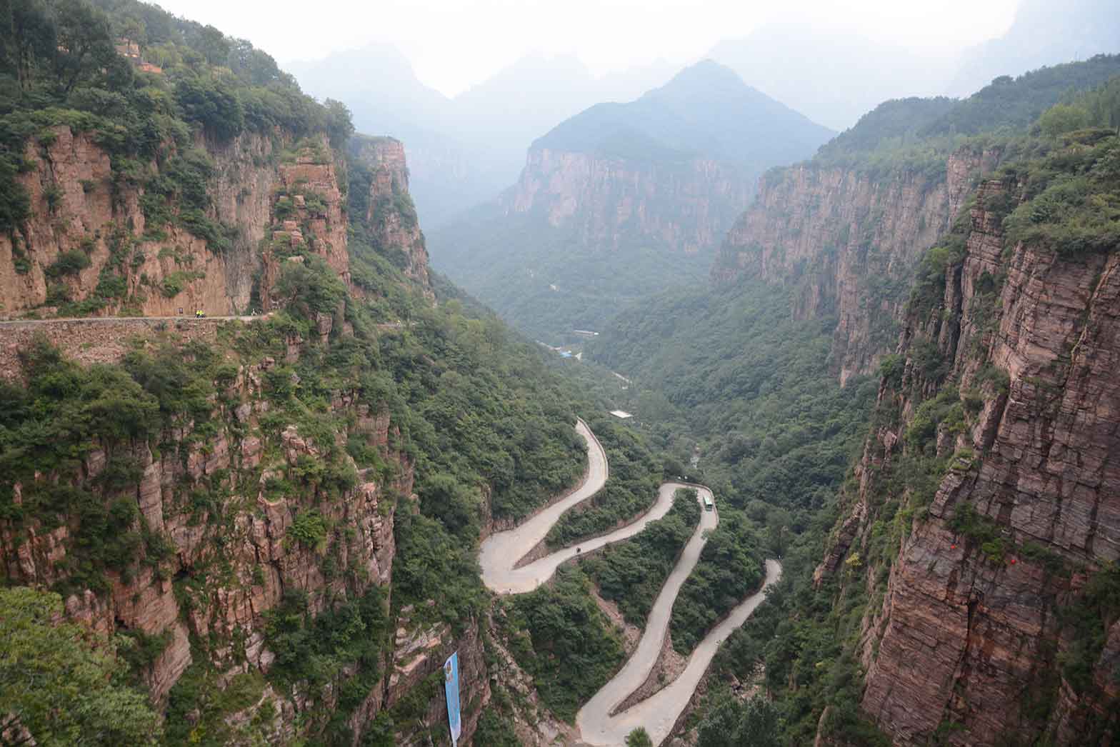 The Taihang mountains, China