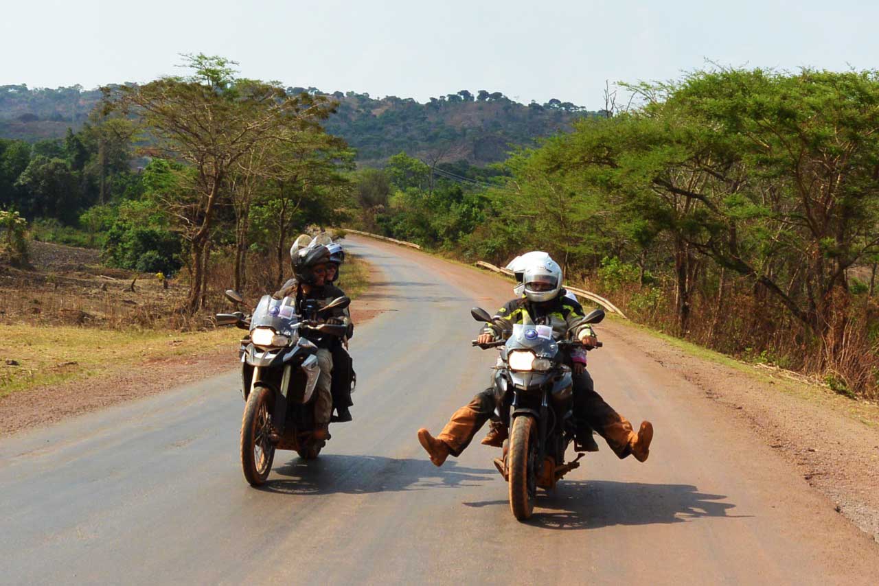 Days 8 and 9 Heart of Africa Motorcycle Tour Ayres