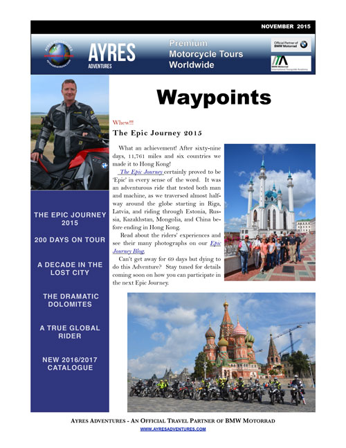 Waypoints November 2015