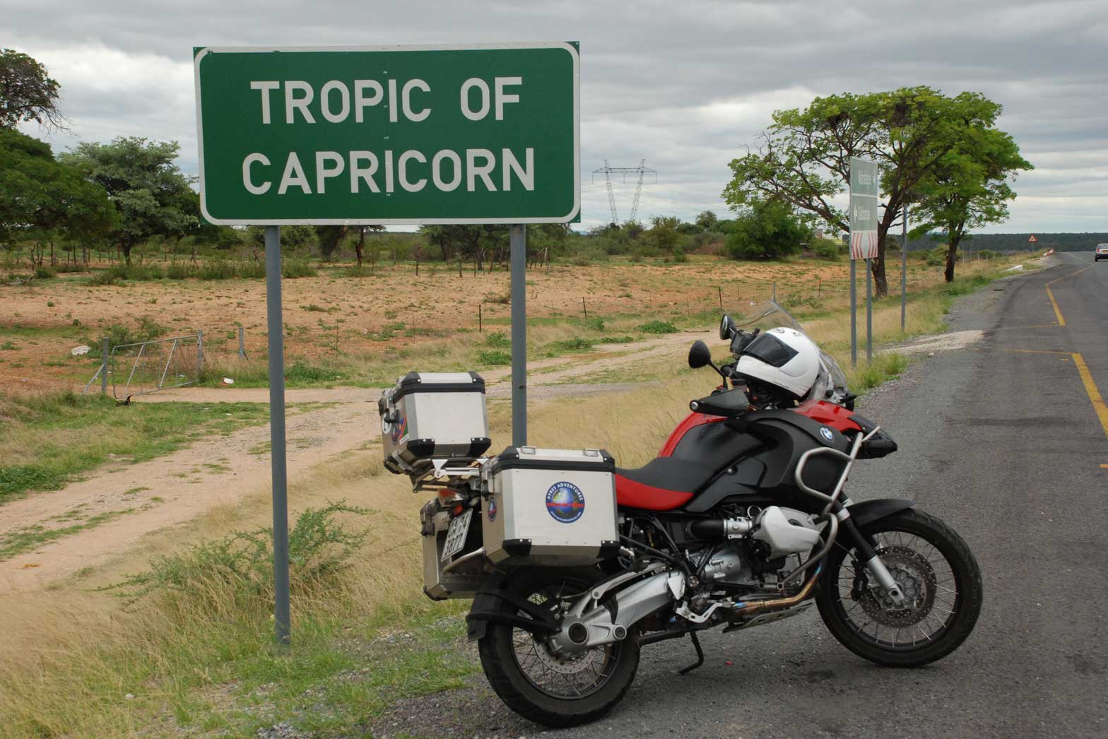 Tropic of Capricorn, Botswana