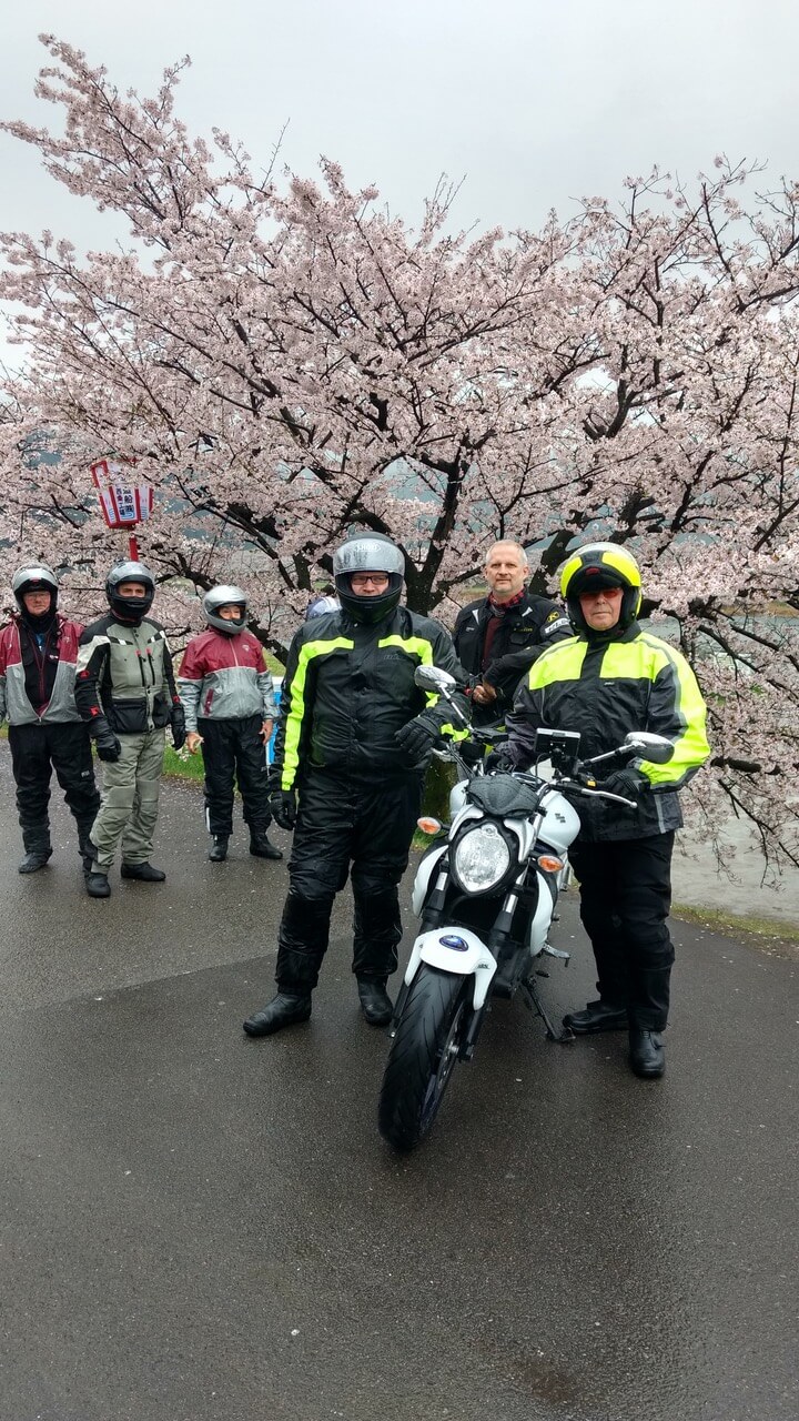 Japan Cherry Blossoms, Motorcycle Tour in Japan, Day 4, Second Riding Day