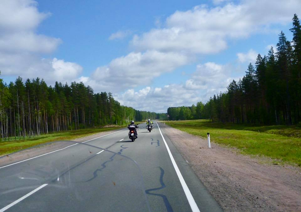 North Pole Adventure 2017, Motorcycle Tour in Russia, Day 5, Republic of Karelia, Russia