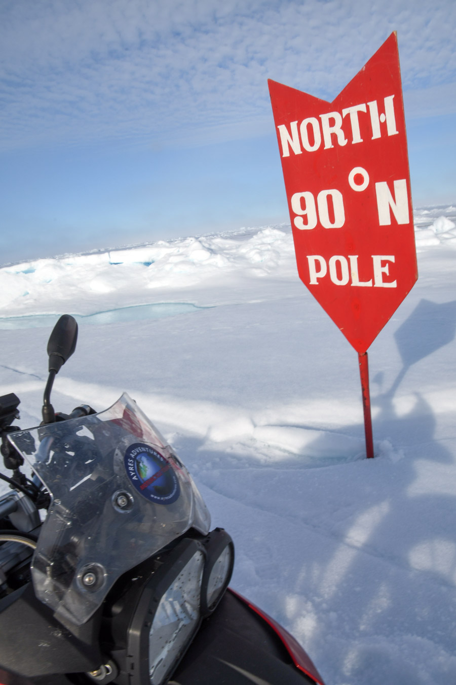 North Pole Adventure 2017, Motorcycle Tour, North Pole
