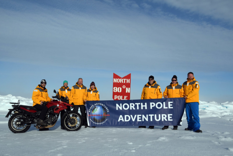 North Pole Cruise, North Pole Adventure Motorcycle Tour in Russia, Norway, Ayres Adventures