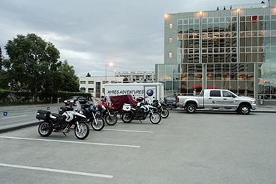 Alaska Yukon Adventure, Motorcycle Tour in North America, Day 6