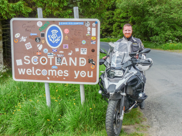 Scotland Motorcycle Tour, Day 2
